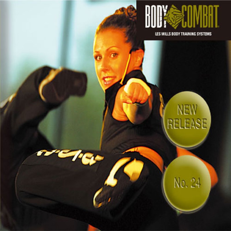Body Combat 24 DVD, Music, & Choreo Notes Release 24